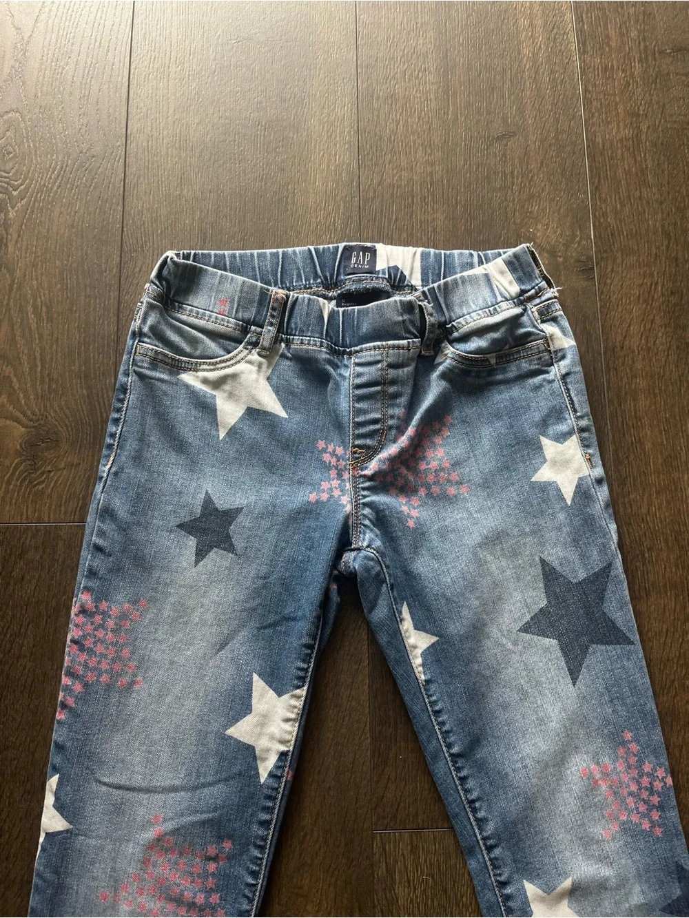 GAP Star Print Blue Jeans